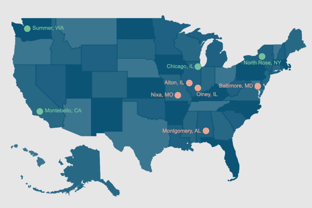 Locations Fleischmann's Vinegar